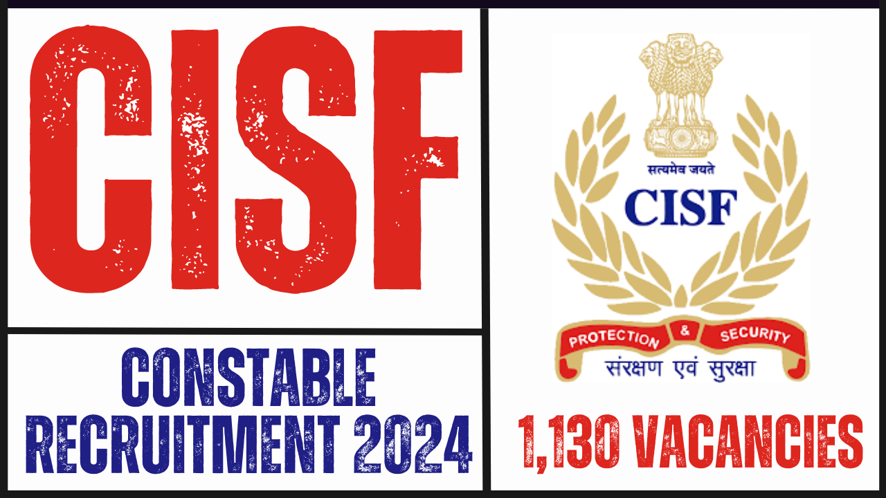 cisf recruitment 2024