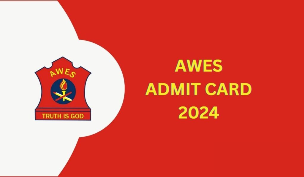 AWES Admit Card Download 2024 Link Online – TGT PRT OST