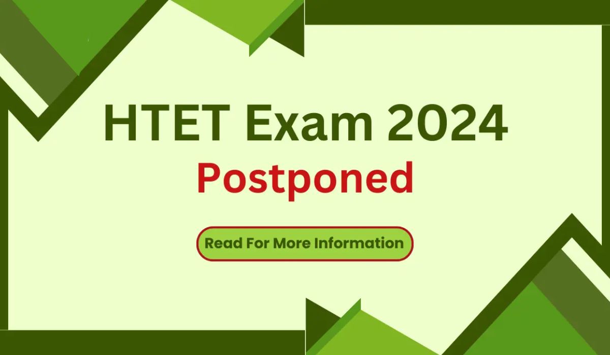 Haryana HTET Exam Postponed