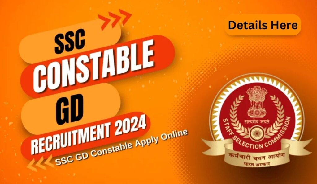 SSC GD Constable Recruitment 2024 