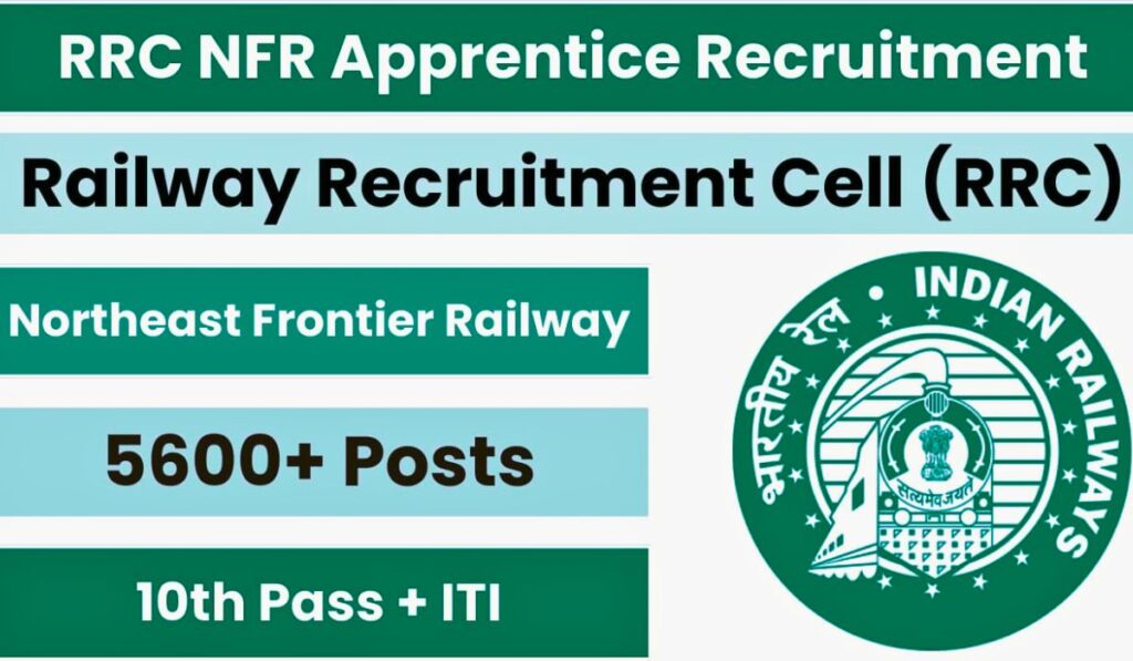 Railway RRC NFR Apprentice Recruitment 2024