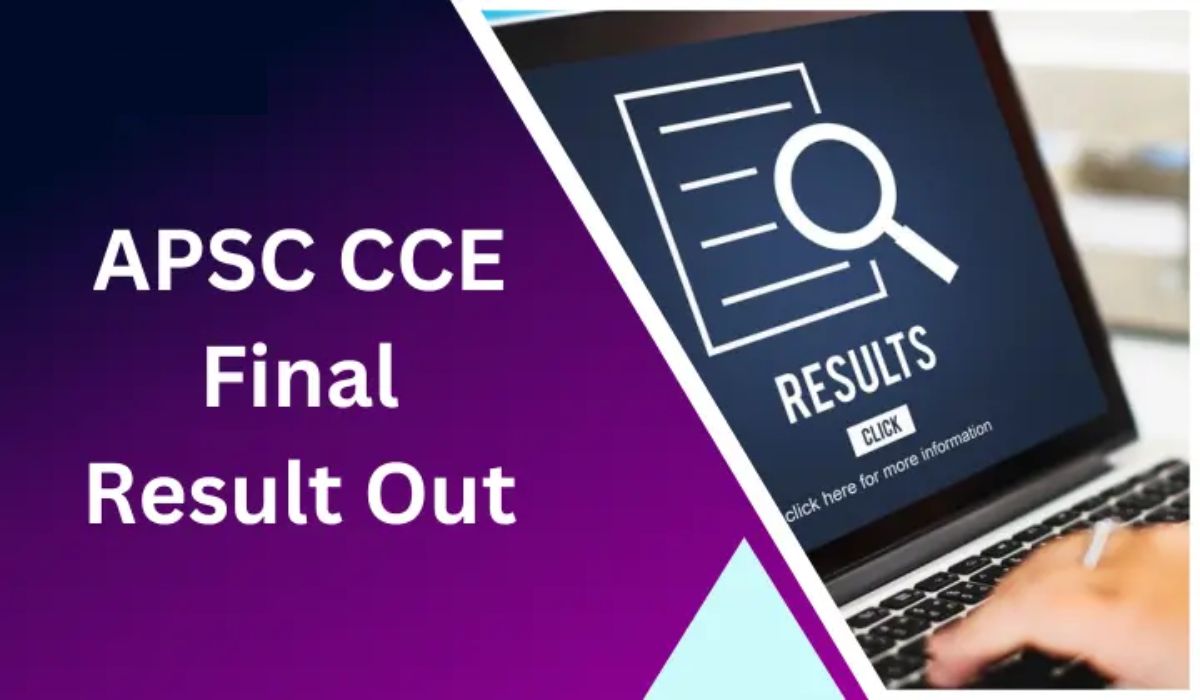 APSC CCE Final Result 2024