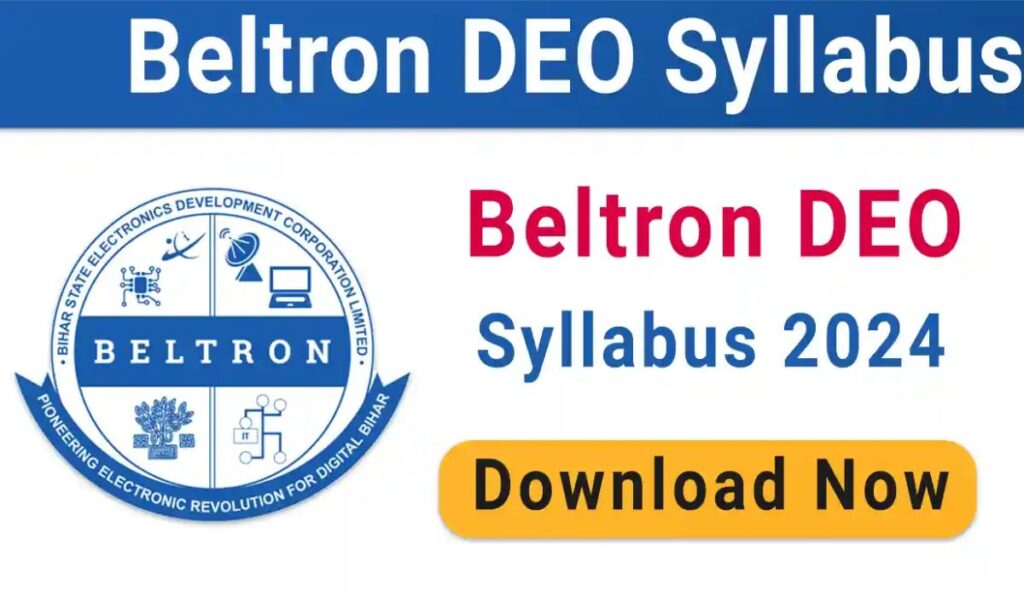 BELTRON DEO Syllabus 2024