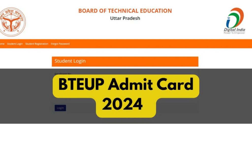 BTEUP Admit Card 2024