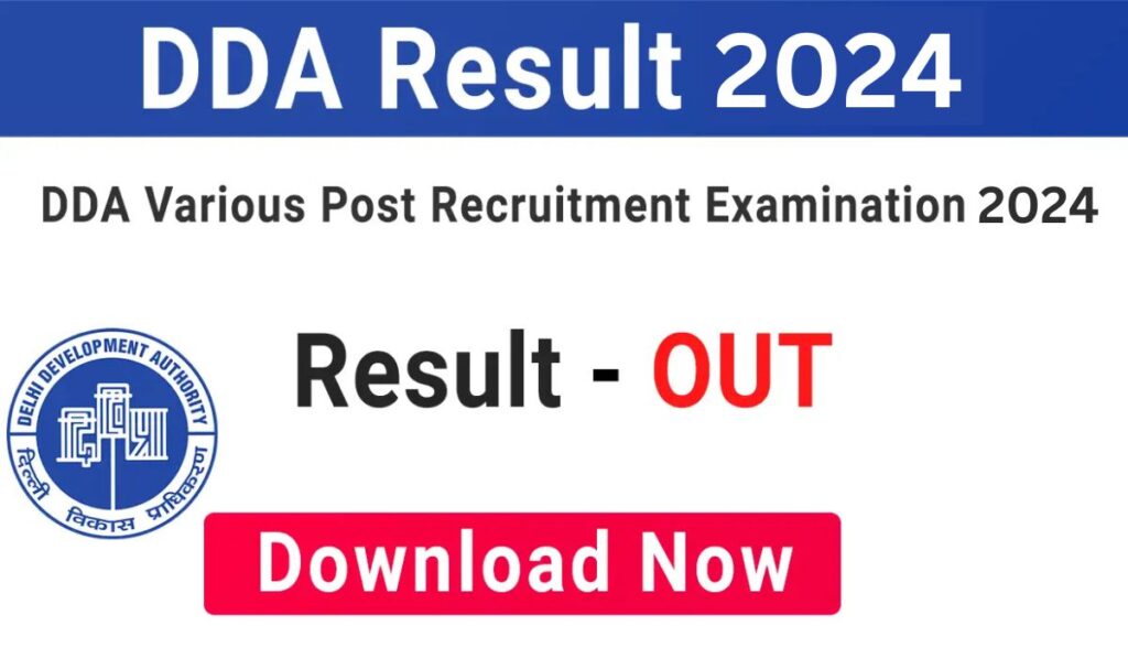 DDA JSA and ASO Result 2024