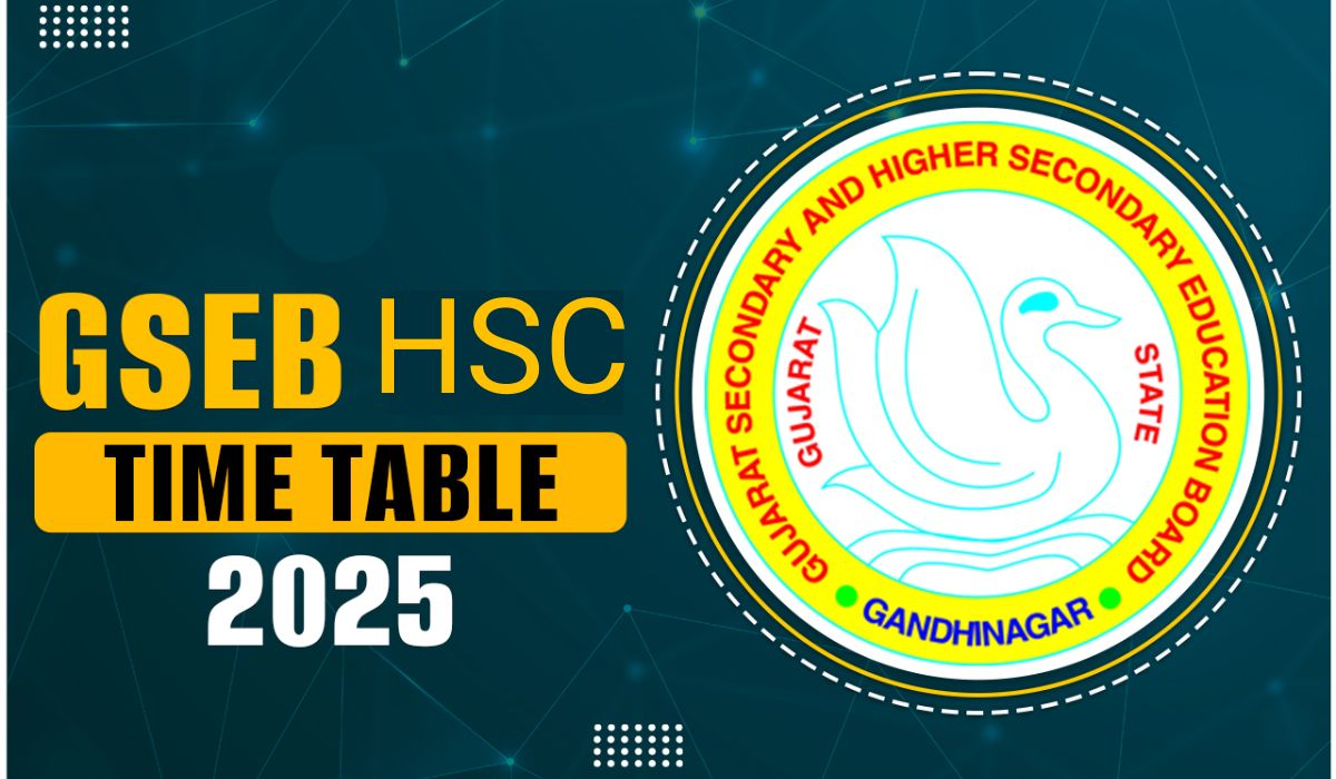 GSEB HSC Revised Scheme 2025