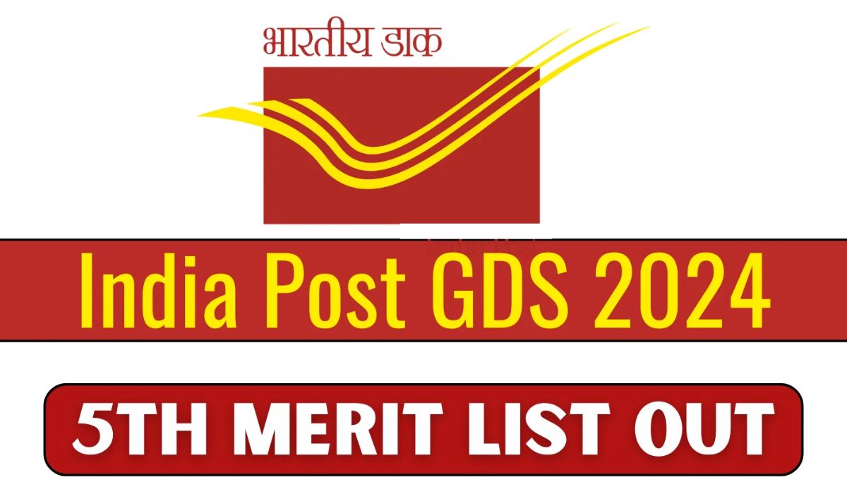 India Post GDS 5th Merit List