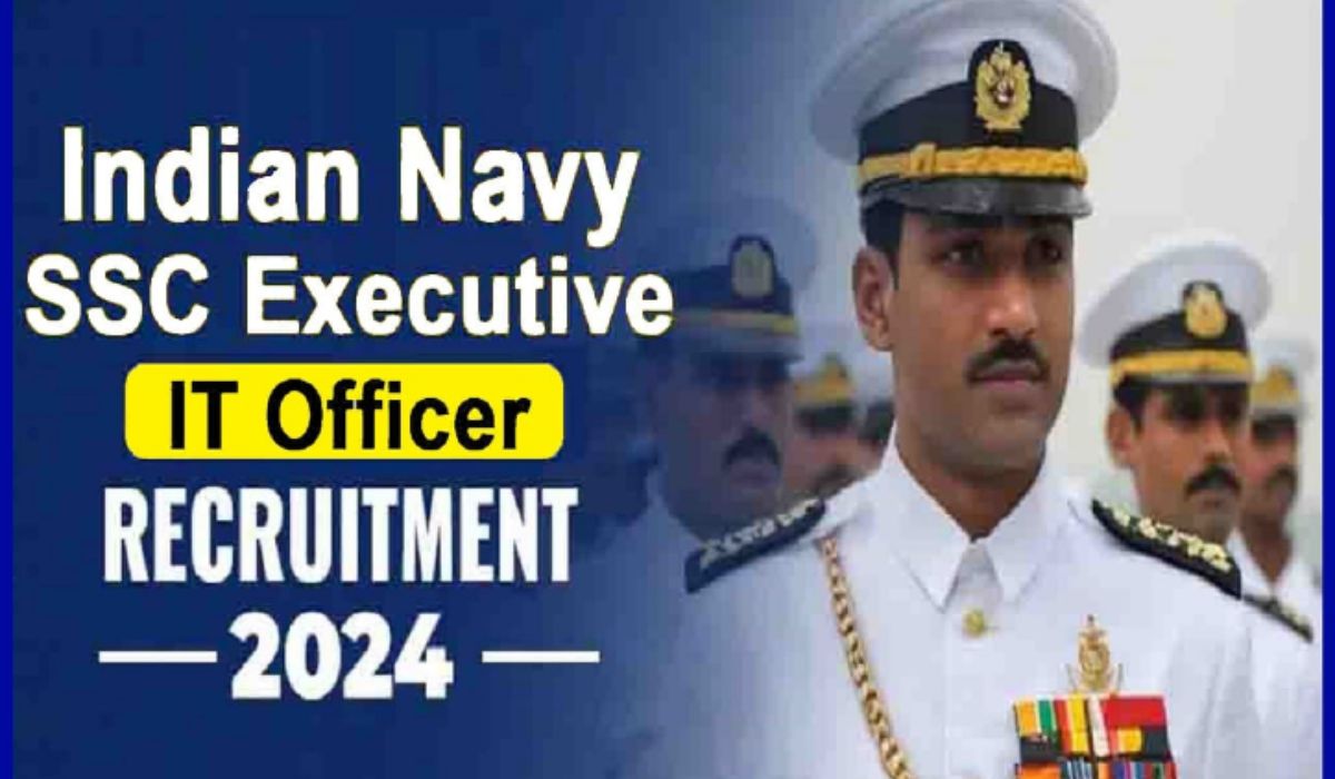 Indian Navy SSC Executive IT Recruitment 2024-25