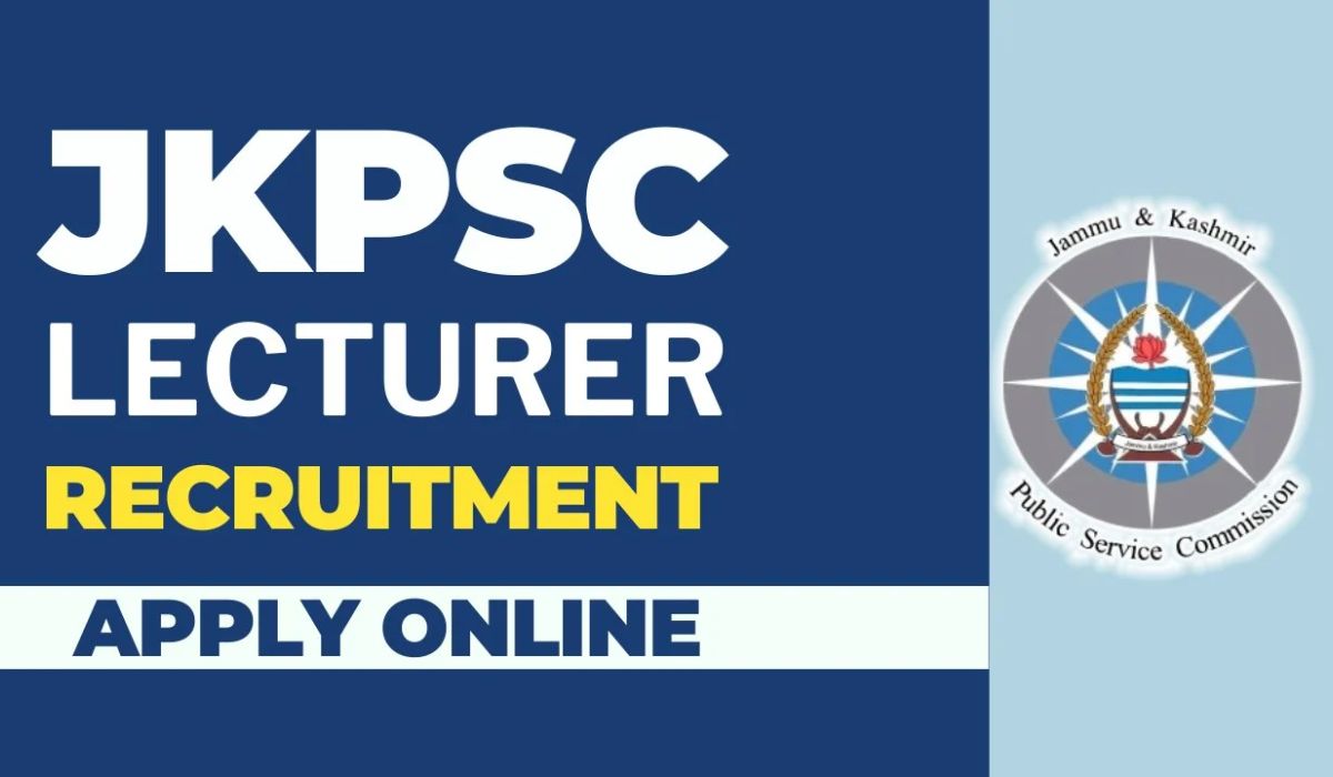 JKPSC School Lecturer Recruitment 2024