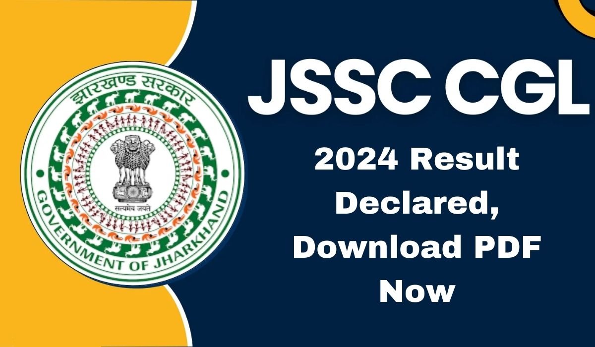 Jharkhand SSC CGL Result 2024