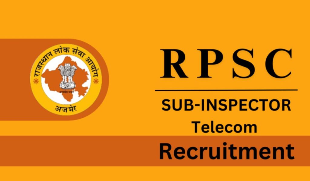 RPSC SI Telecom Syllabus 2024