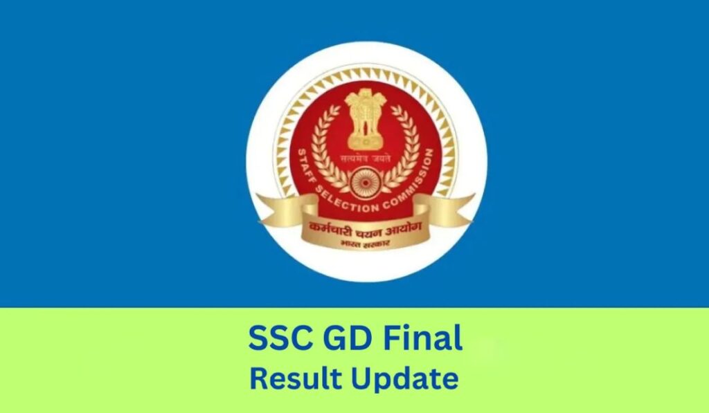 SSC GD Final Result 2024