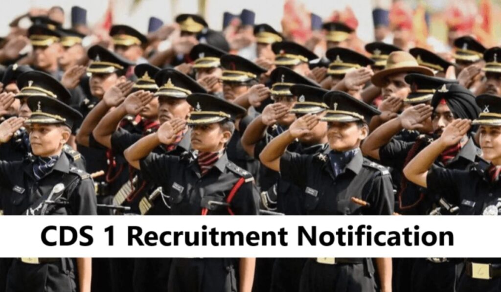 UPSC CDS I 2025 Recruitment