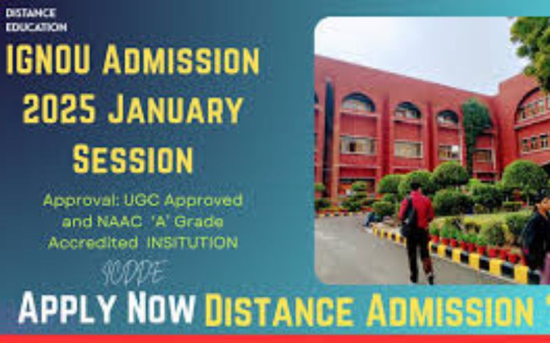 ignou admission january 2025