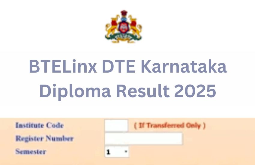 BTELinx DTE Karnataka Diploma Result 2025