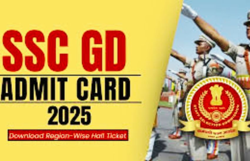 SSC GD Admit Card 2025