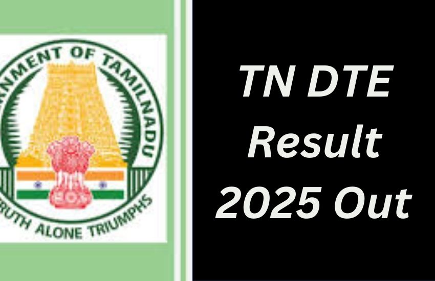 TN DTE Result 2025 Out