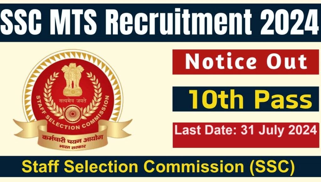 SSC MTS Recruitment 2024