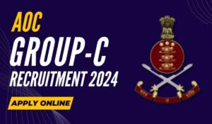 AOC Recruitment 2024