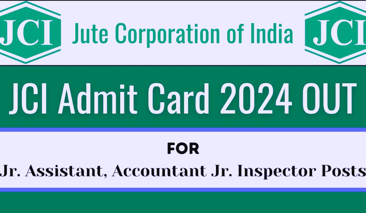 JCI Admit Card 2024