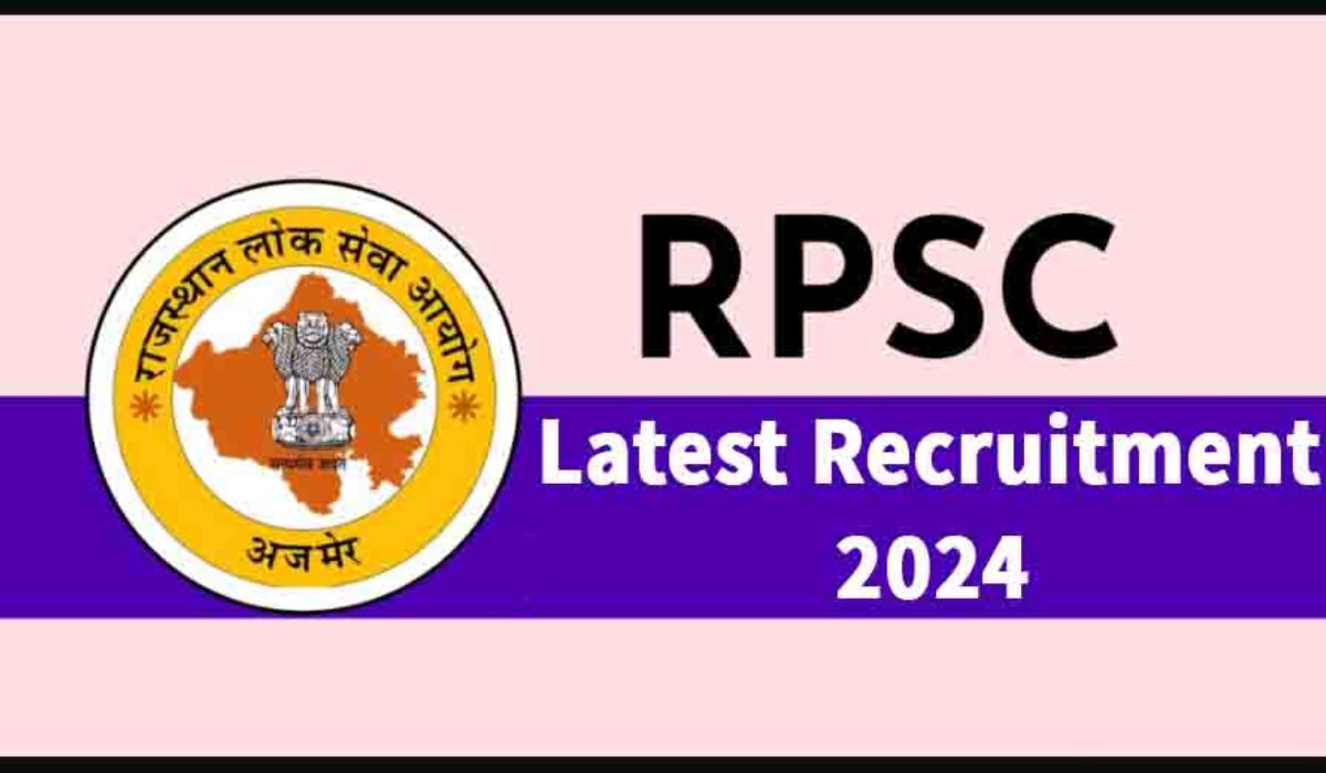 RPSC Rajasthan Police SI Recruitment 2024