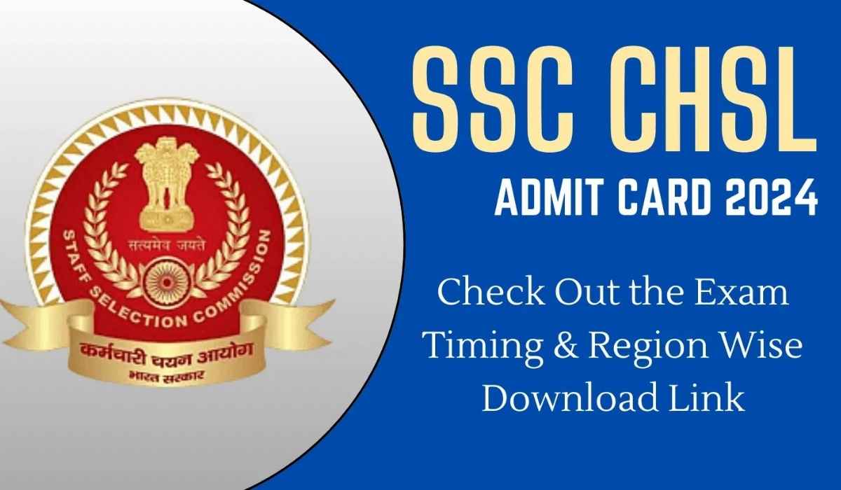 SSC 10+2 CHSL Tier II Admit Card 2024 Exam City Link Released