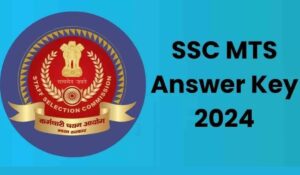 SSC MTS Paper 1 Answer Key 2024