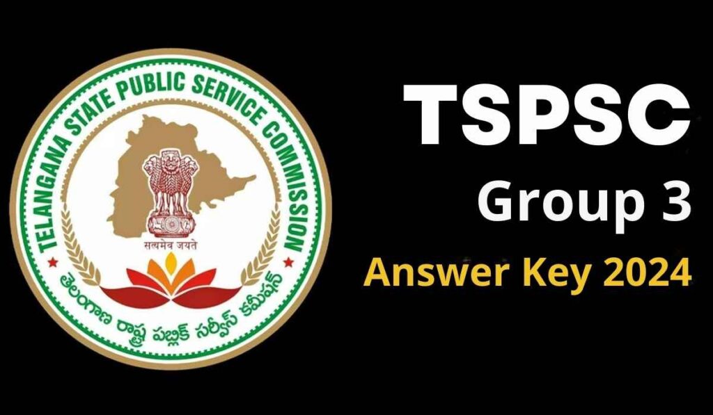 TSPSC Group 3 Answer Key 2024 Released Check Now