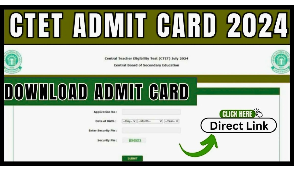 Ctet Admit Card