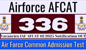 AFCAT 012025 Batch Recruitment 2024