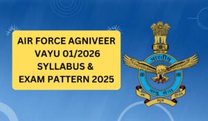 Agniveer Vayu 01/2026 Batch Syllabus 2025