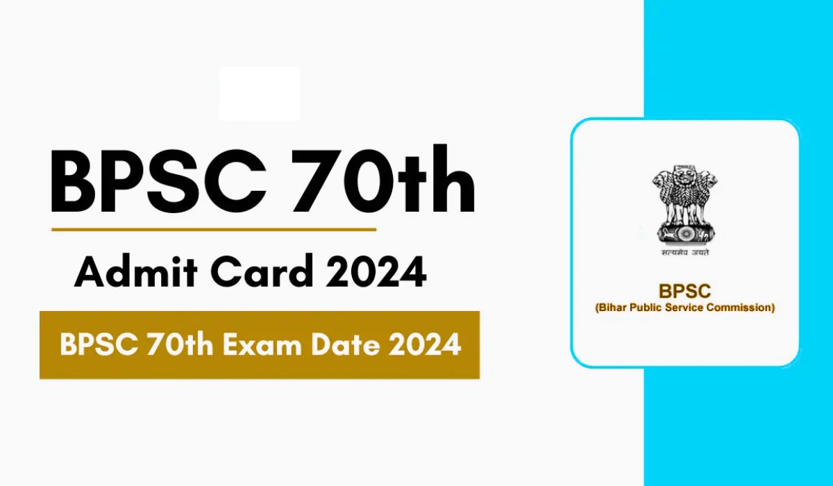 BPSC 70th CCE Admit Card 2024