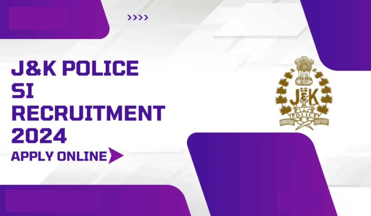 JK Police SI Recruitment 2024