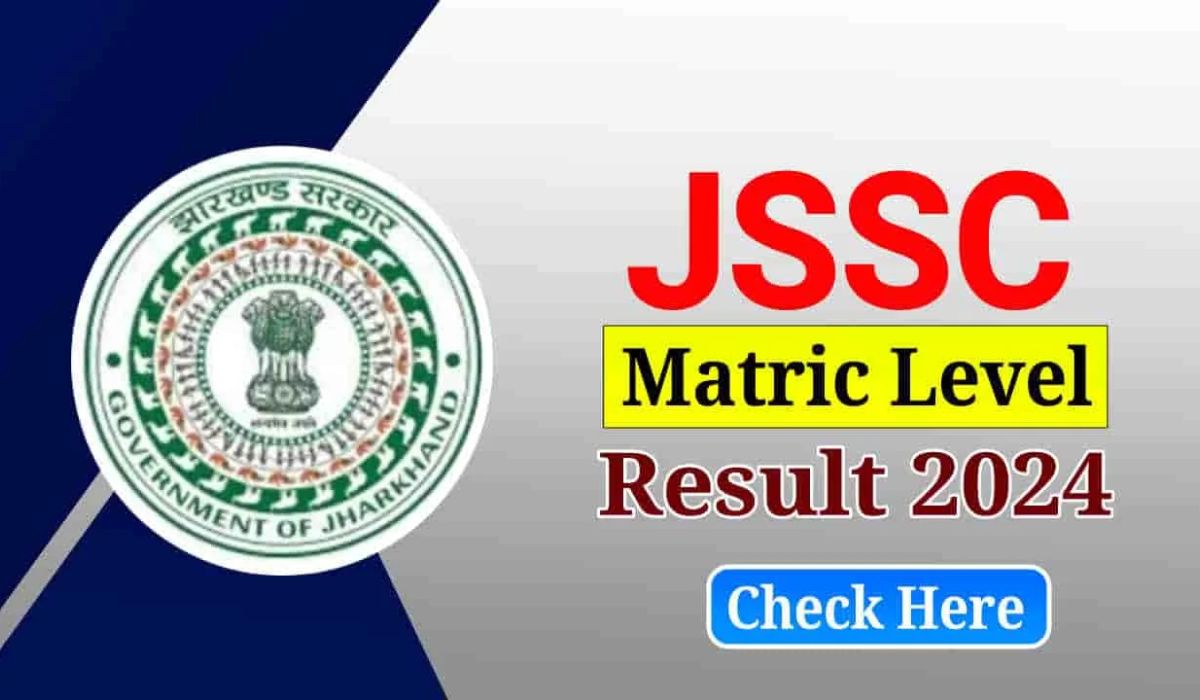 JSSC Matric Level Result 2024