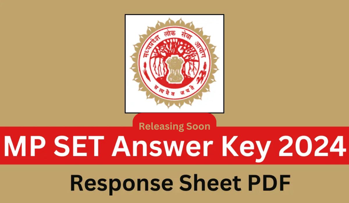 MP SET Answer Key 2024