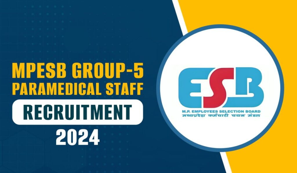 MPESB Group 5 Recruitment 2024-25