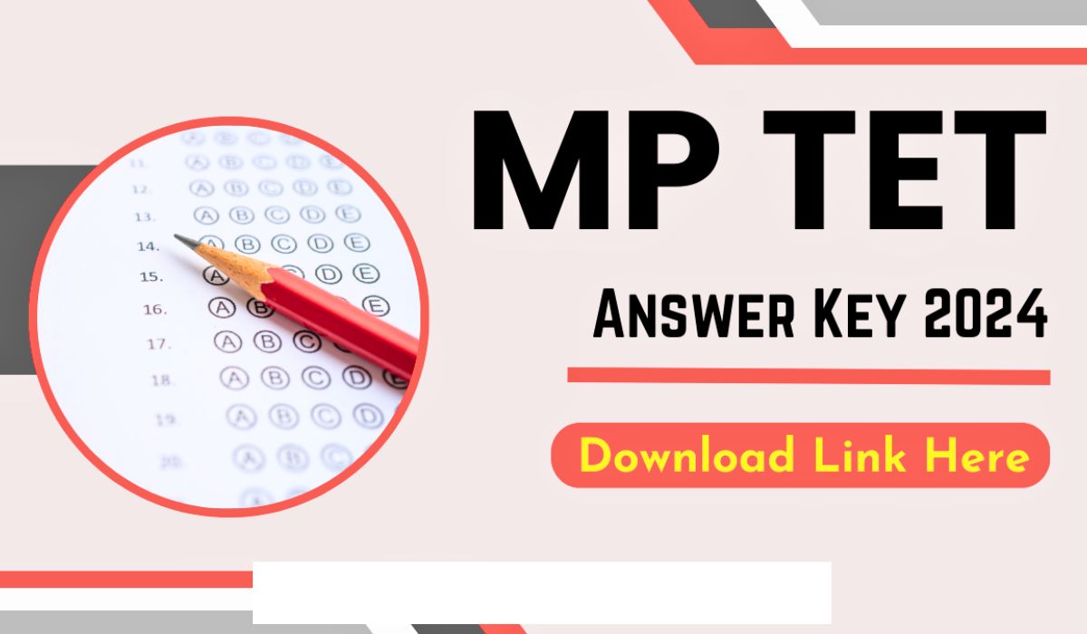 MPTET Answer Key 2024