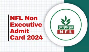 NFL Non Executive Admit Card 2024