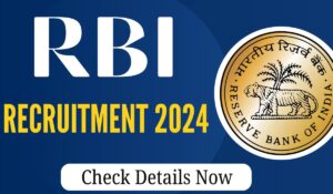 RBI JE Recruitment 2024-25