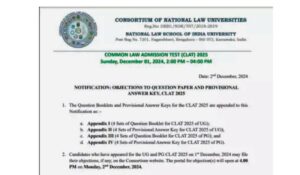 CLAT Answer Key 2025