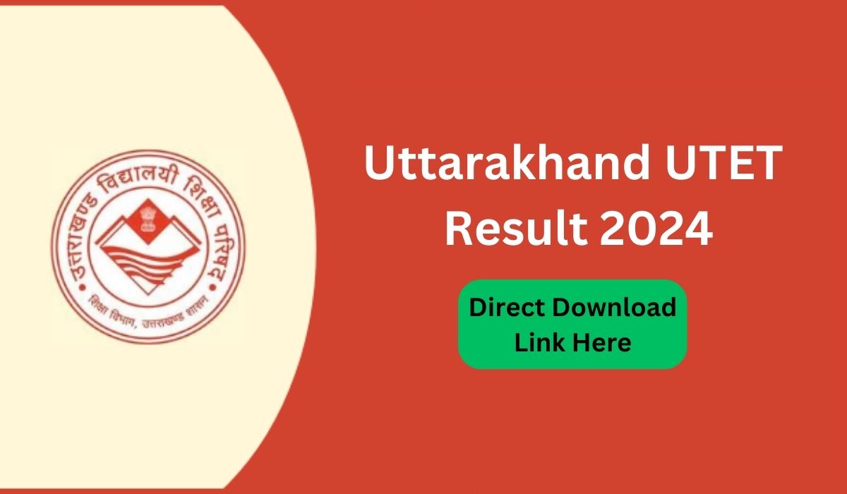 Uttarakhand UTET Result 2024