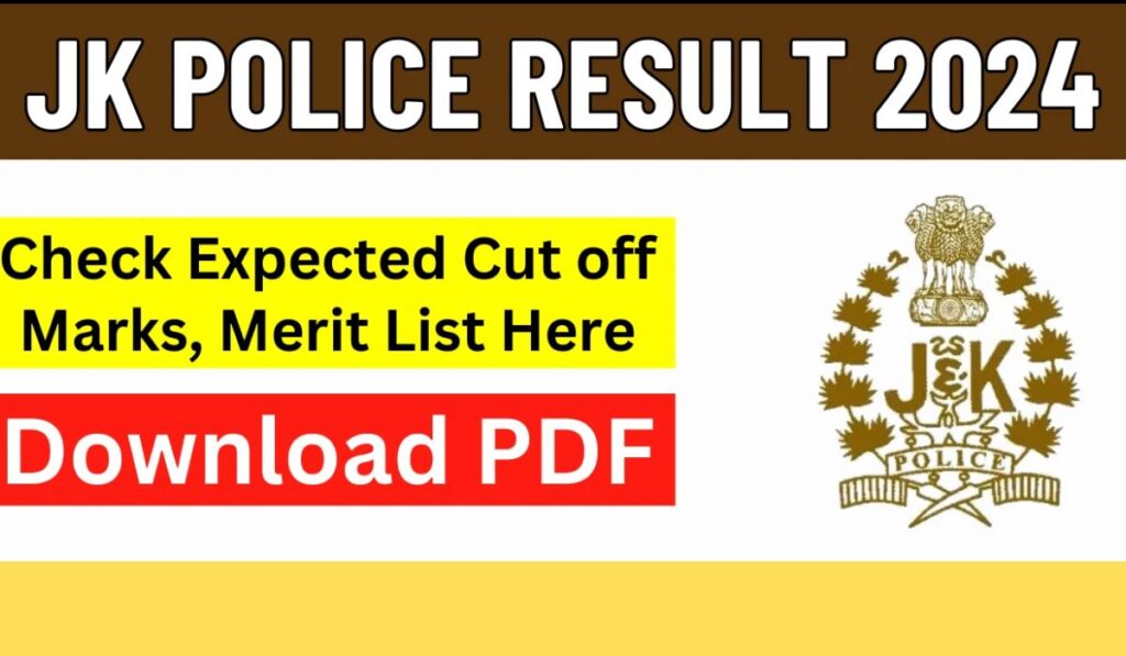 JKSSB Constable Result 2025