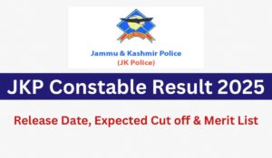 JKSSB Constable Result 2025