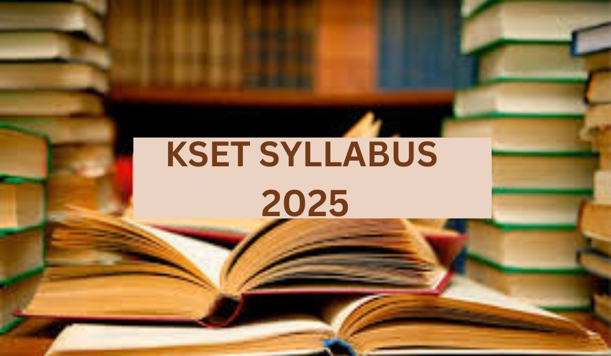 KSET Syllabus 2025