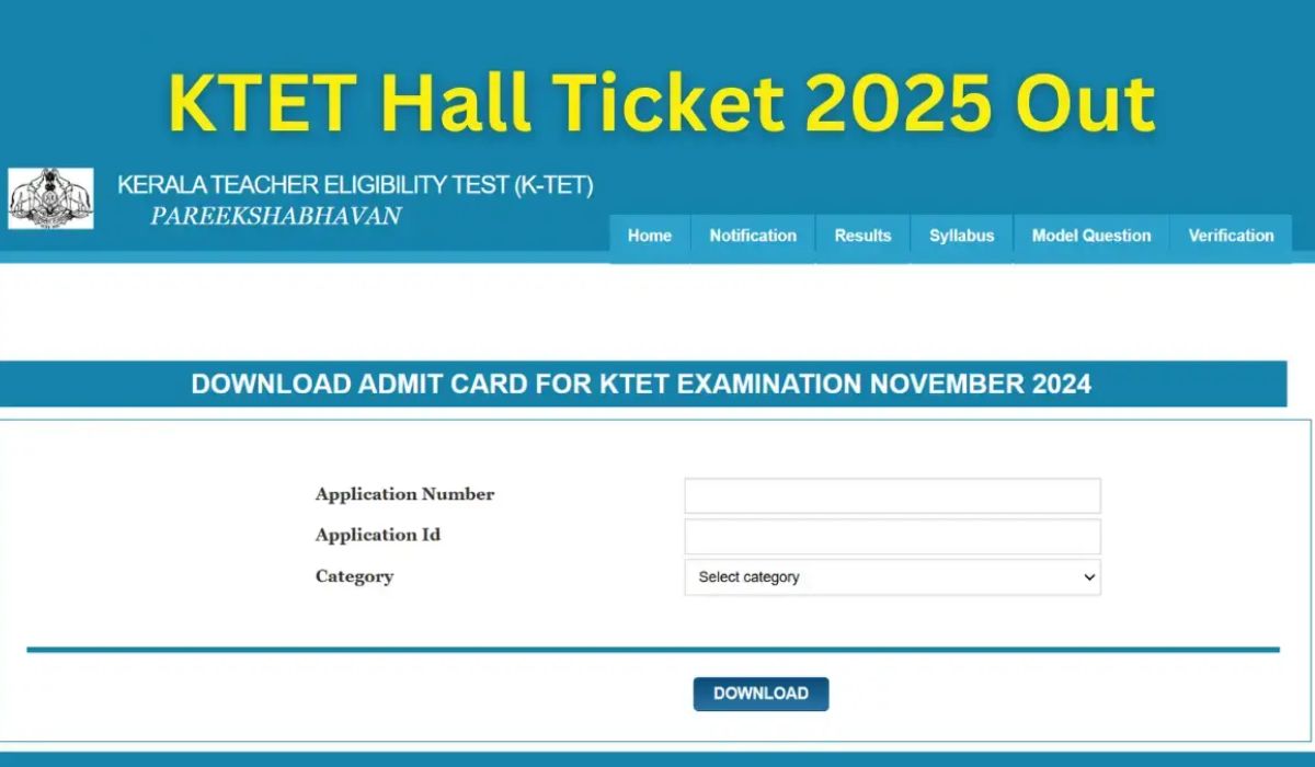 KTET Admit Card 2025