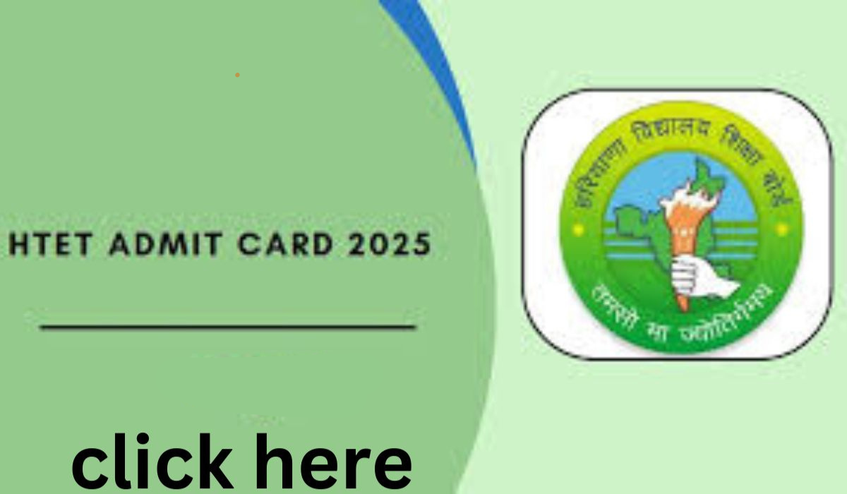 HTET Admit Card 2025