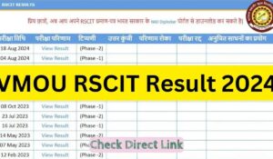 RSCIT Result 2024/25 December