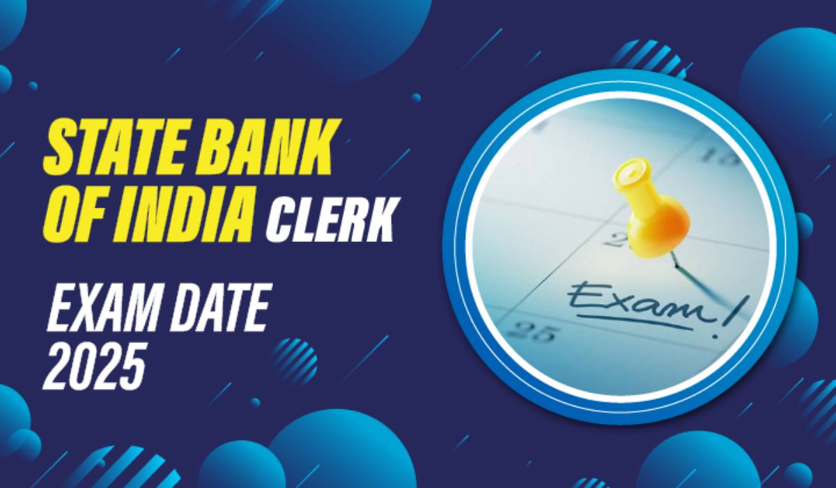 SBI Clerk Exam Date 2025