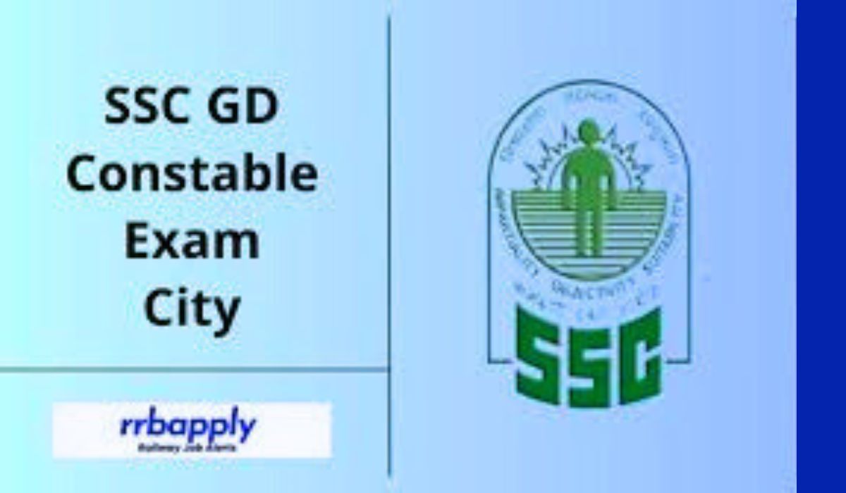 SCC GD Constable Exam city