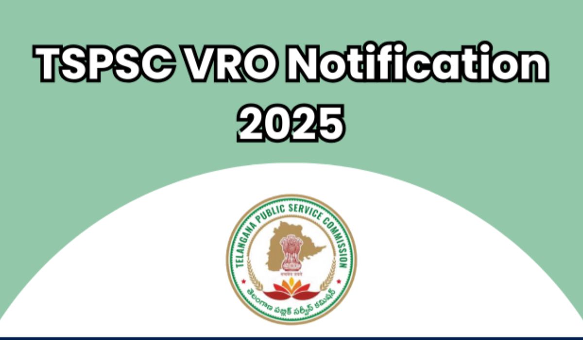 Telangana VRO Notification 2025